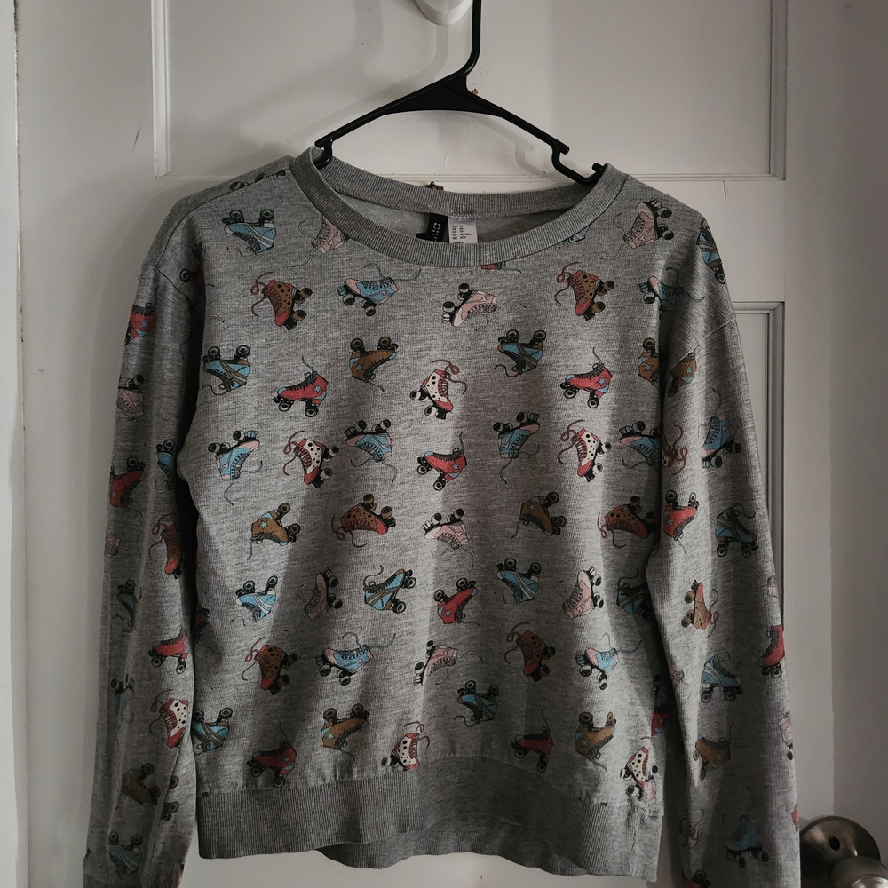 Divided Rollerskate Long Sleeve Shirt-Size XS - Picture 7 of 7